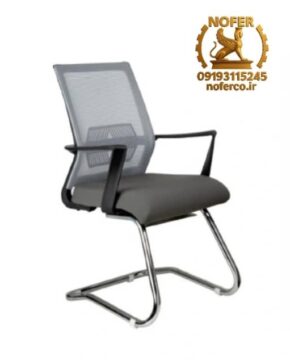 صندلی کنفرانسی C906 , صندلی توری اداری , صندلی پشت توری اداری , قیمت صندلی اداری توری ,