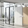 نمونه پارتیشن دوجداره پارتیشن mdf پارتیشن شیشه ای